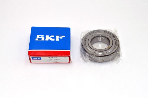 Подшипник SKF 6206 ZZ C3 (80206 (76)) 30*62*16мм (шт)