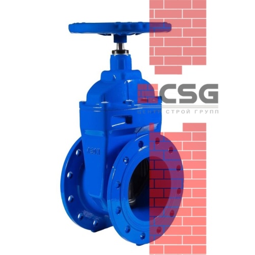 Задвижка чугунная тип МЗВ 30ч39р Ду65 Ру16 гайка чугун, шток сталь Китай, DN 65