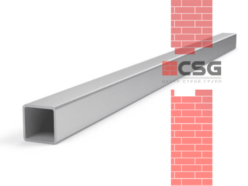 труба алюминиевая квадратная 60x60x2