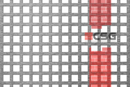 Лист перфорированный 1х1250х2500, марка 08пс, тип Qg 10-14