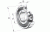 Подшипник 6201 2RS (180201) 12*32*10мм (шт)