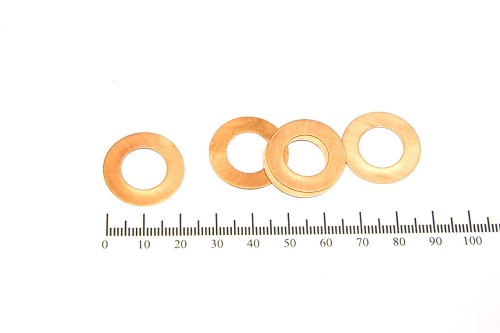 Шайба медная 12х22х0.3