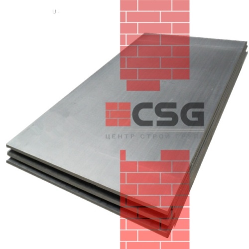 Титановая плита 70х133х395